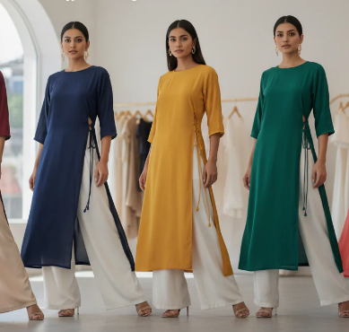 Side open 3pc set